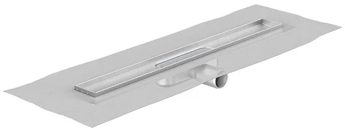 Alva Aqua Aura Duschrinne 985x65mm aus Edelstahl, inkl. Abdichtflies, ohne Rost