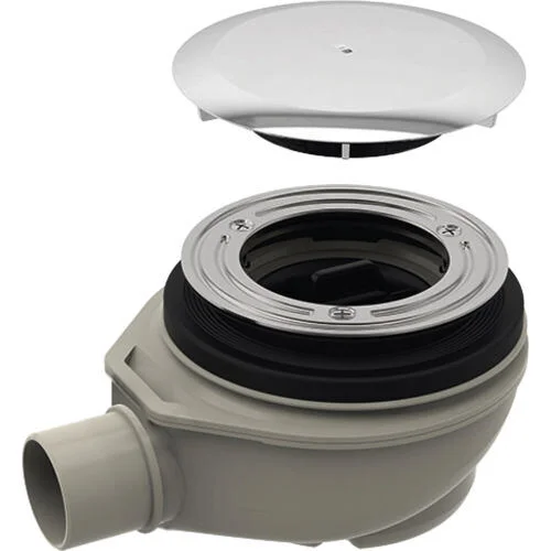 Alva Aqua Era Brausetassensifon komplett mit Sichtteil d90, Chrom