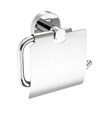 Alva Aqua Una Toilettenpapierhalter mit Bügel und Deckel, Chrom