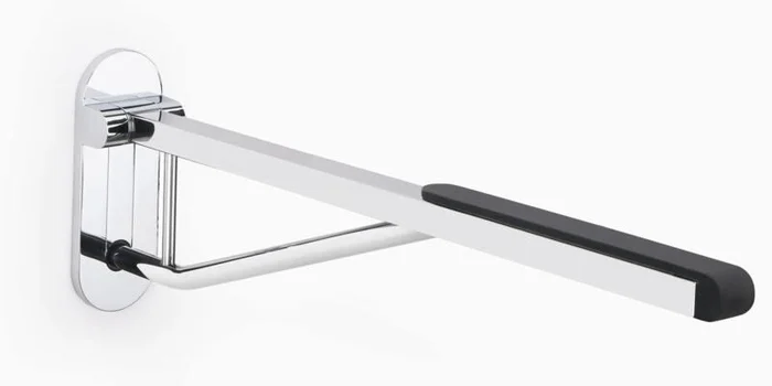 Alva Aqua Varia Klappgriff 1-armig 85cm weiche Auflage, Stütze, bis 130kg, Chrom