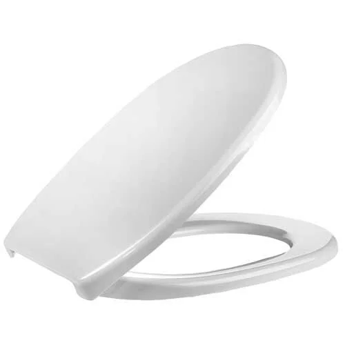 Alva Varia WC-Sitz Push-Edelstahl-Weiß