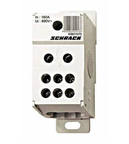 Anschlussblock, 1-polig, 160A, zu 1x70mm², ab 6x16mm²