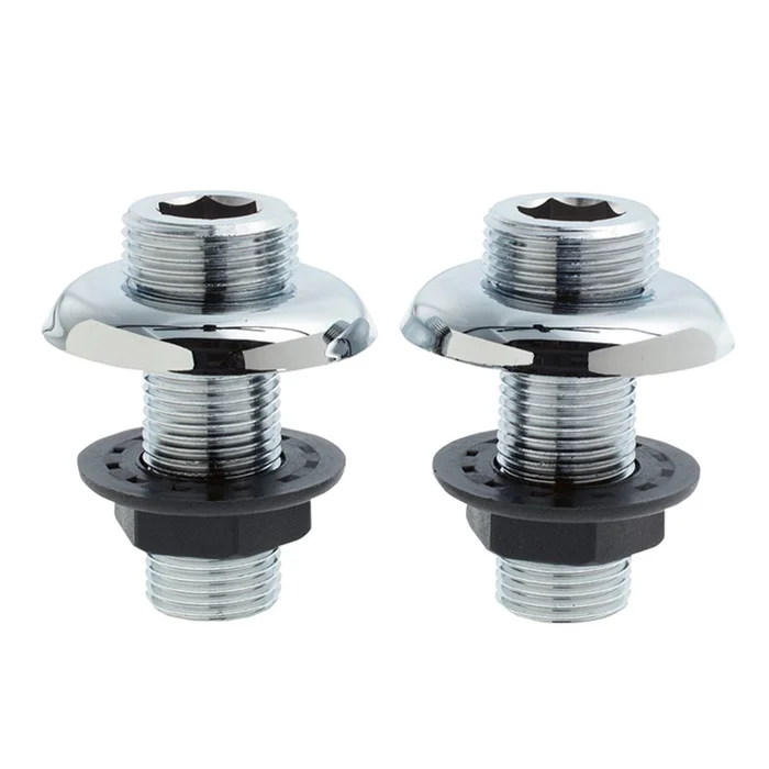 Anschlusskupplung für Duschkabine Trio Perfekta R20XR15 2er-Pack mit Kontermutter, Importmischer, ohne Absperrung