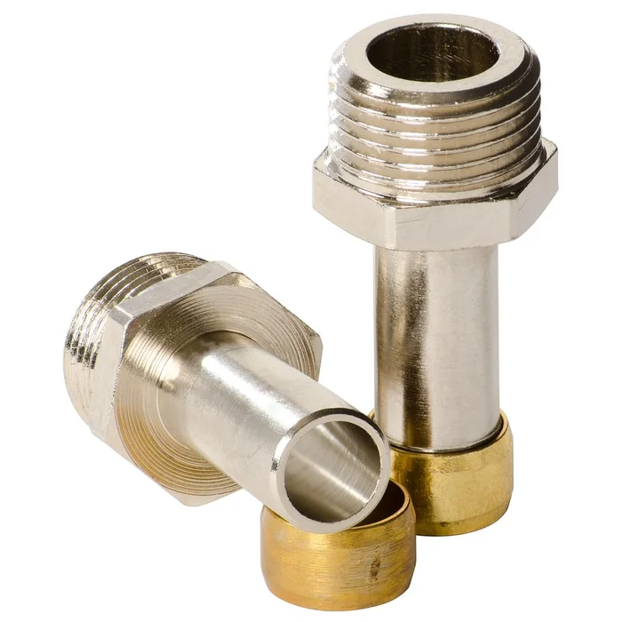 Anschlussset für Mixer Gelia 3/8 bis 10 mm Kupferrohranschluss