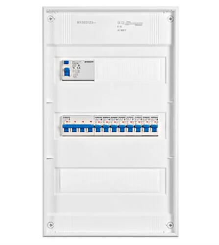 AP-Wohnungsverteiler 3-reihig, FI „G“, Typ „A“, vsf. Amparo