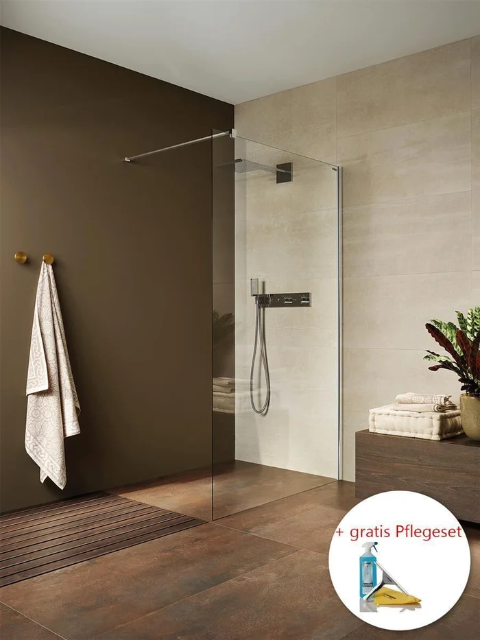 Artweger Dynamic Walk In 80×200 cm chrom/Echtglas