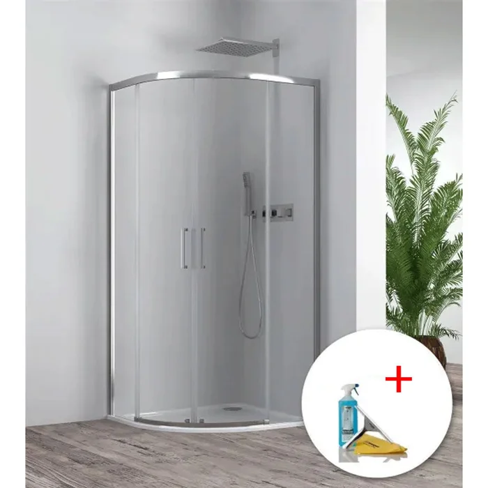 Artweger Slide R50 80x80x200 cm chrom/Echtglas