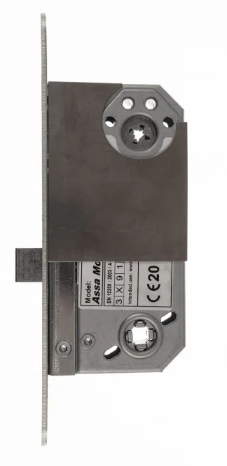 ASSA RUKO BODA Einsteckschloss 8765/50 DIN rechts, 50 mm Dorn, Stulp 225×22 mm