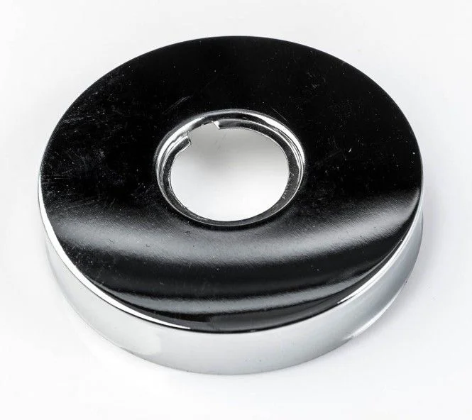 ASW Design Gewinde Hahnrosette 887465 3/4″ x 15 x 80 mm, Messing verchromt