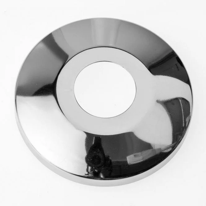 ASW Hahnrosette Messing verchromt 103425 3/4″, 25 mm Höhe, 67 mm Durchmesser