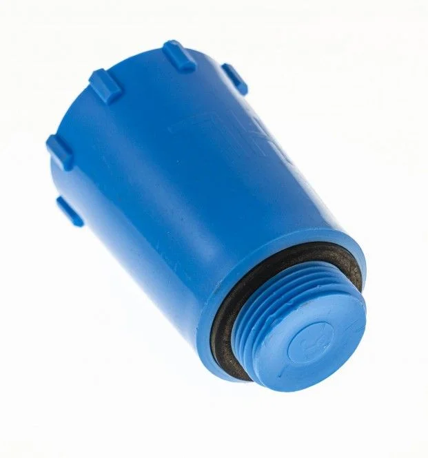 ASW Kunstoff Abdrückstopfen 3/4″ Blau mit Dichtung, 458734