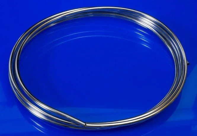 ASW Kupferrohr 10 mm verchromt 451009 in Ringen a 5 Meter