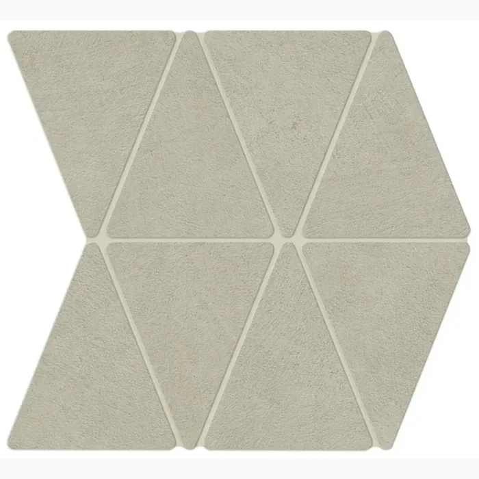 Atlas Concorde Boost Natural Ash Matt Mosaik Rhombus A7CO 33,8×36,7cm rektifiziert