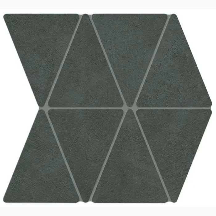Atlas Concorde Boost Natural Coal Matt Mosaik Rhombus A7CR 33,8×36,7cm rektifiziert