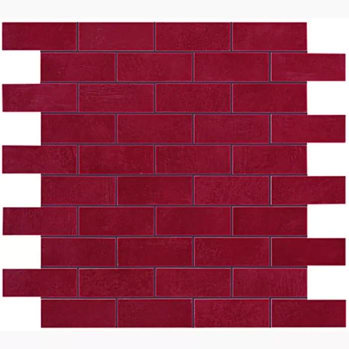 Atlas Concorde Boost Red Matt Minibrick 9BMQ 30,5×30,5cm rektifiziert