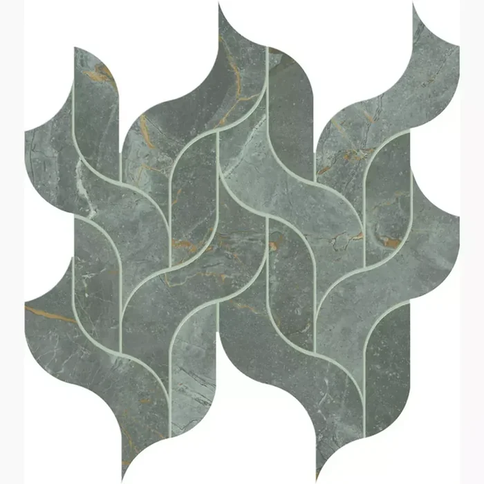 Atlas Concorde Marvel X Fior Di Bosco Lappato Mosaik Waterfall AF8V 27,7×30,5cm rektifiziert