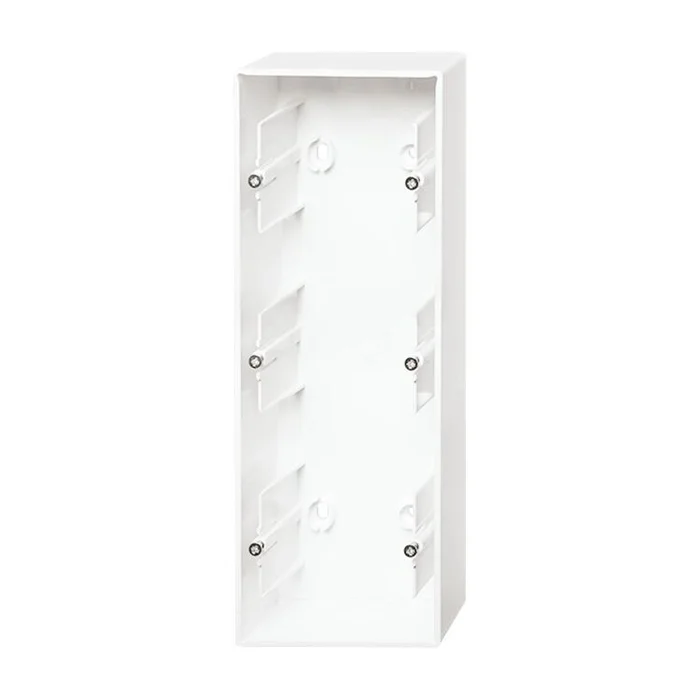 Aufputz Gehäuse 3-fach div. Flächenprogramme studioweiß