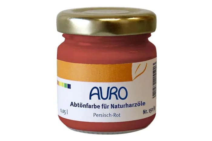 Auro Abtönfarbe für Naturharzöle Nr. 150 – Persisch-Rot