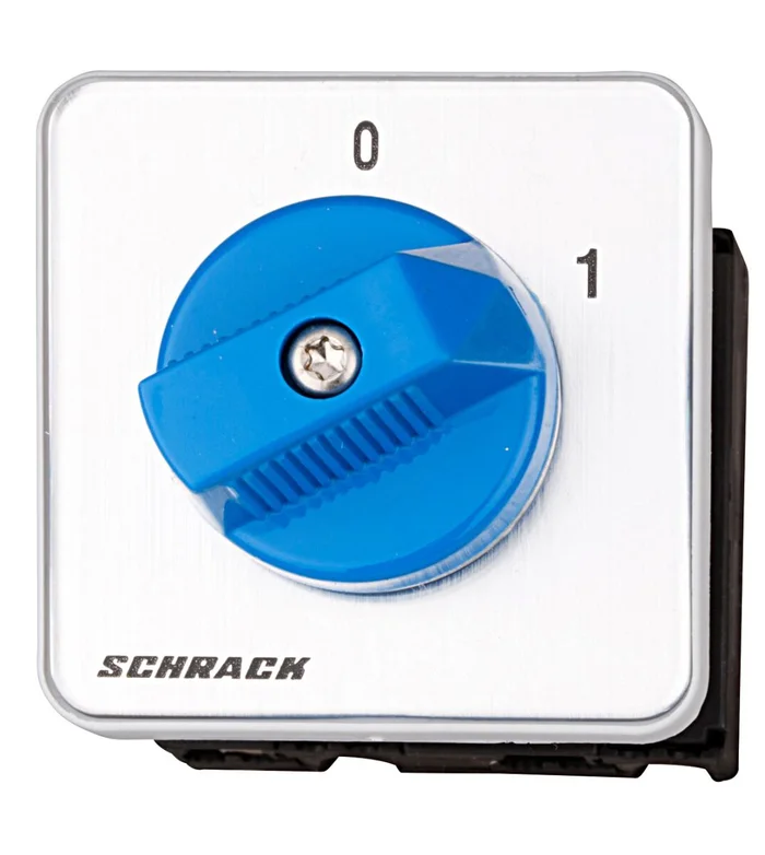 Ausschalter 1-polig, 20A, Einbau, Zentralbefestigung