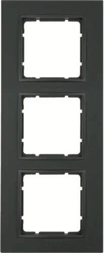 B.7 Rahmen 3fach anthrazit matt