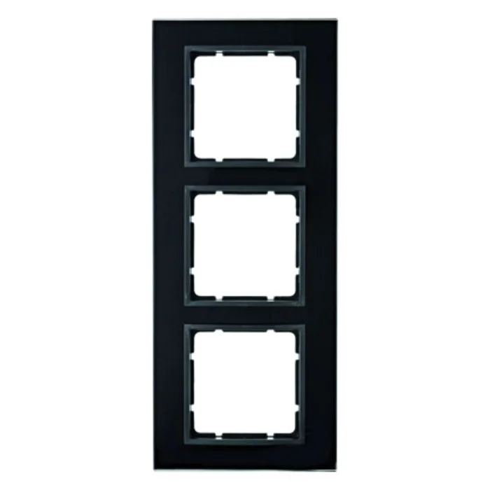 B.7 Rahmen 3fach Glas schwarz