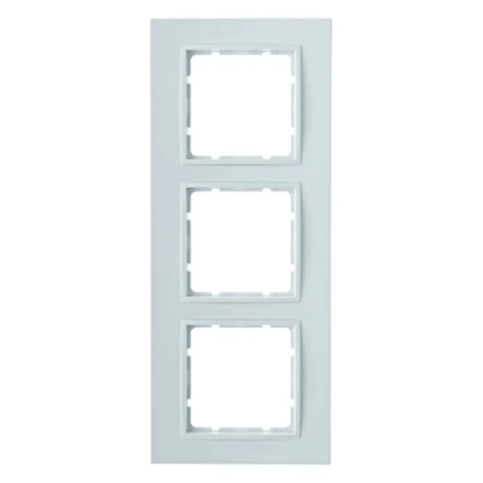 B.7 Rahmen 3fach polarweiß matt