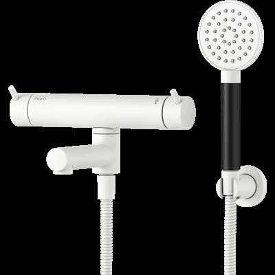 Badewannenmischer Mora INXX II 160 cc Mit schwenkbarem Auslauf Weiß