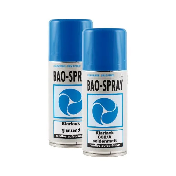 BAO Klarlack 2×150 ml glänzend/seidenmatt