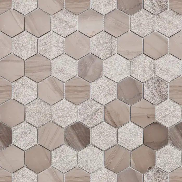 Bärwolf Favo taupe 29,8×30,1 cm Natural Stone CM-15030