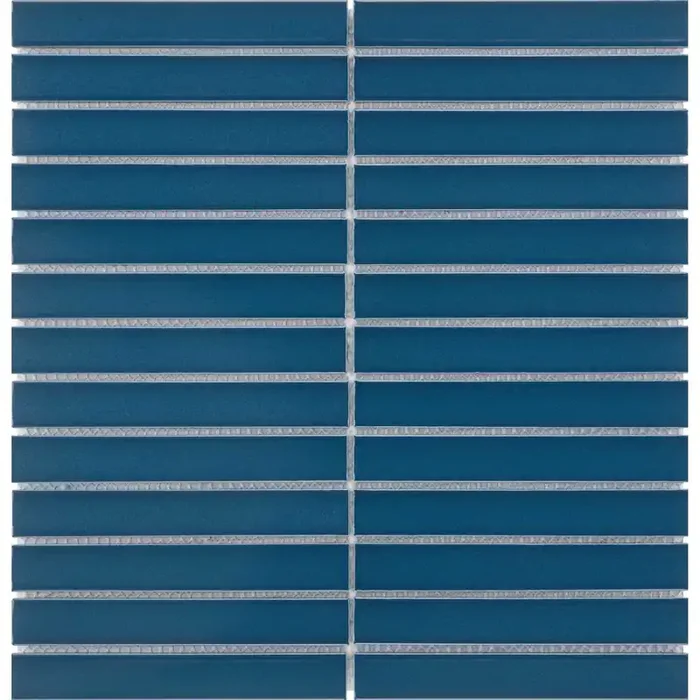 Bärwolf KIT-23007 STRIPES pure blue glossy chip 145×20 mm, concave 30×30 cm