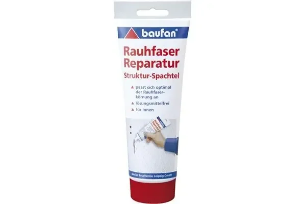 baufan Rauhfaser-Reparaturspachtel, 330 g (weiß)