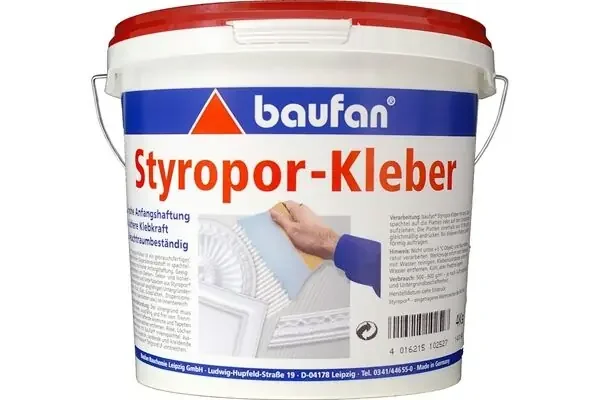 baufan Styroporkleber, 4 kg (weißbeige)