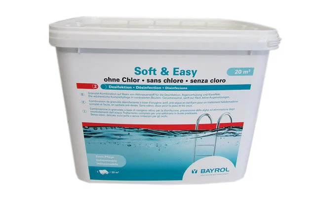 Bayrol Soft & Easy Wasserpflege mit Sauerstoffgranulat, 20m³