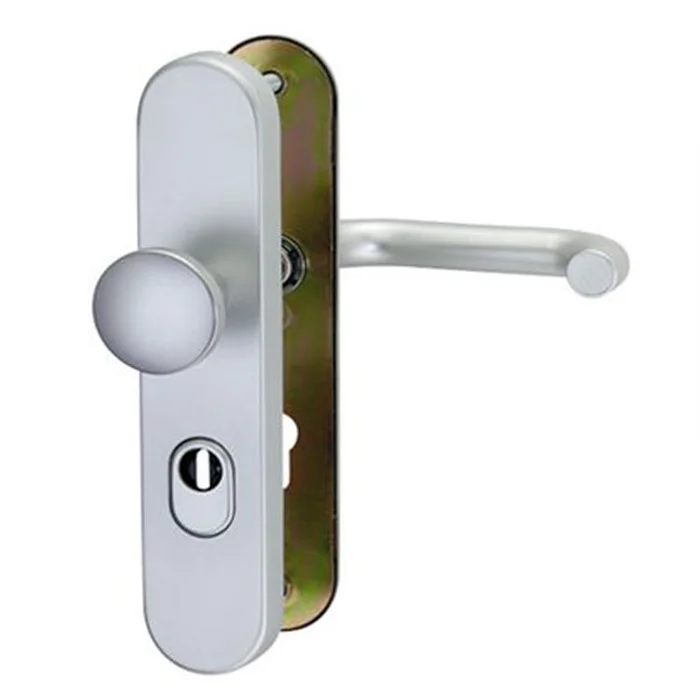 Beschlag mit Schutz-Langschild und Kernziehschutz ES1