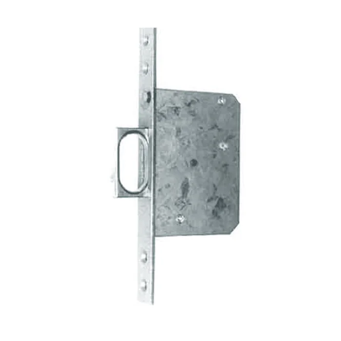 Bever Schiebetürschloss 135 Gegenkasten für Holztür oder Holztor