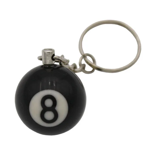 Billardkugel Schlüsselanhänger