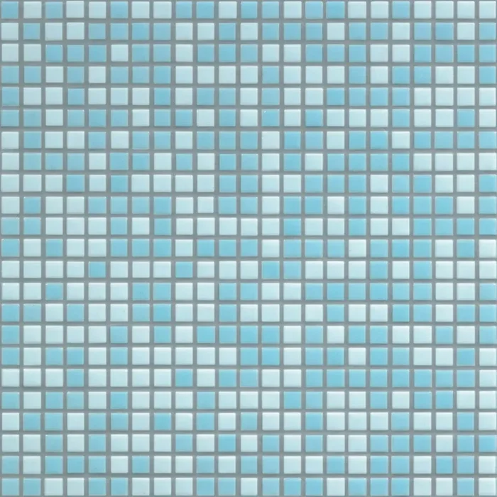 Bisazza Azzurra 12 Mischung 12×12 mm inkl. Inst.-Kit