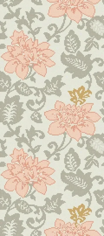 Bisazza Dekor Adelaide pink 129,1×290,5 cm