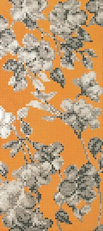 Bisazza Dekor Hanami Arancio 129,4×291,2 cm