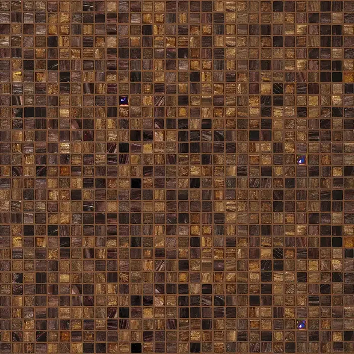 Bisazza Mischung Bronzite 1×1 cm The Crystal Collection