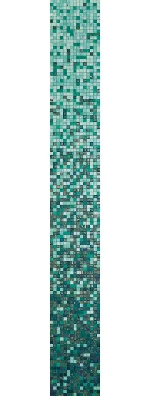 Bisazza Sfumature Verlauf Begonia Whiteless 2×2 cm inkl.Kit