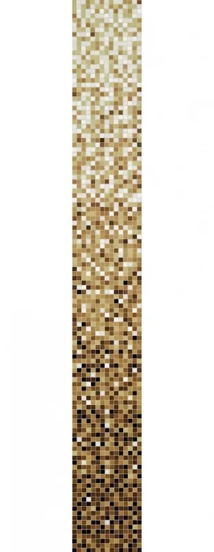 Bisazza Sfumature Verlauf New Ambra 2×2 cm inkl.Kit