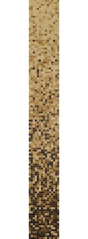 Bisazza Sfumature Verlauf New Ambra Whiteless 2×2 cm inkl.Kit