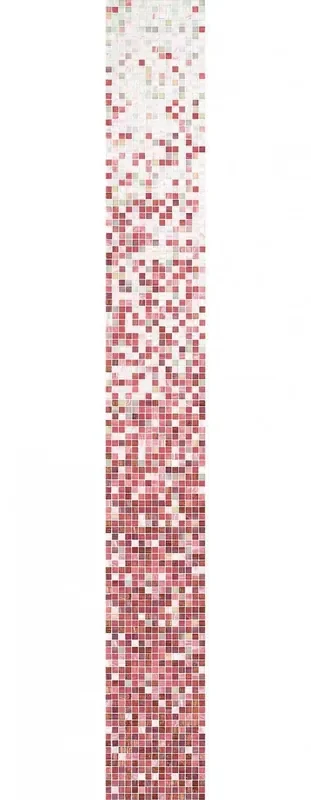 Bisazza Sfumature Verlauf Oleandro 2×2 cm inkl.Kit