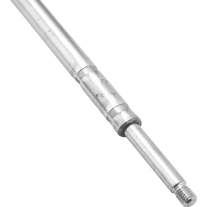 BKS Treibriegelstange 9006, 1385 mm, mit Gleitstopfen für oben, Stahl verzinkt