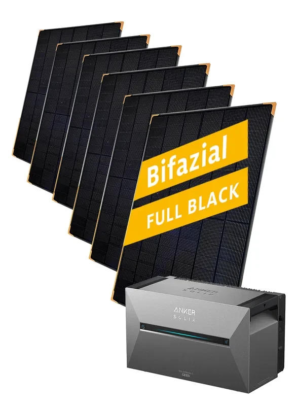 BKW mit 6 Modulen und Anker Solarbank 3 – insg. 2670 W