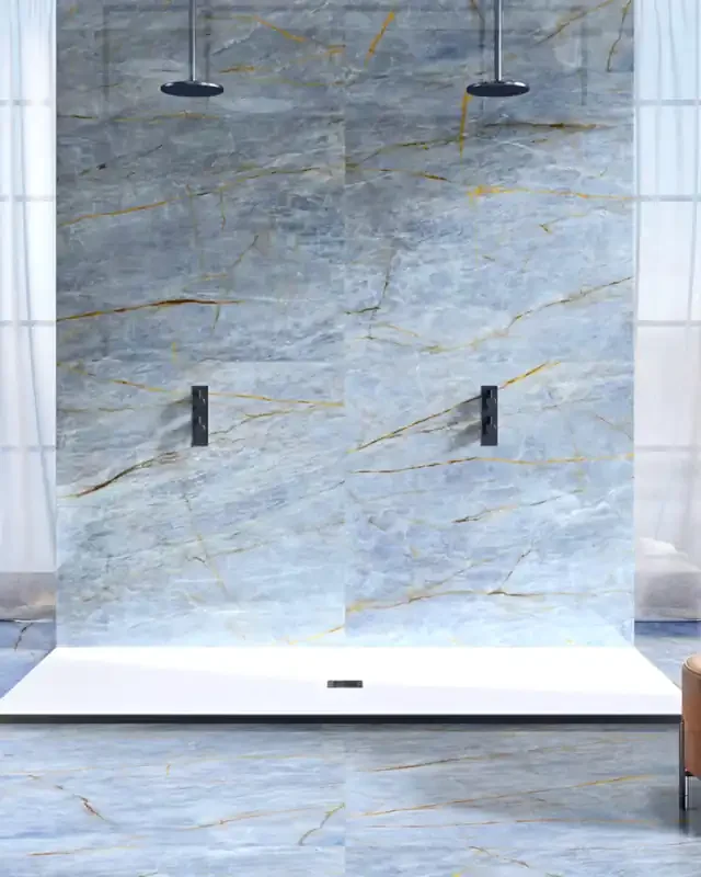 Blaue Marmoroptik Poliert 60×120 cm Imperial Blue