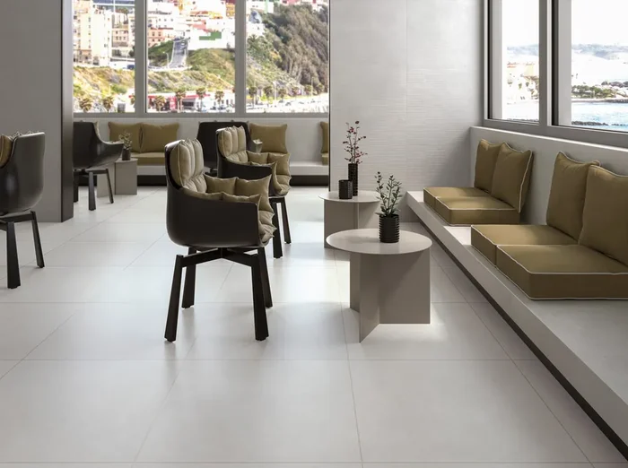 Bodenfliese Beach Grau 60x60cm Matt Rektifiziert