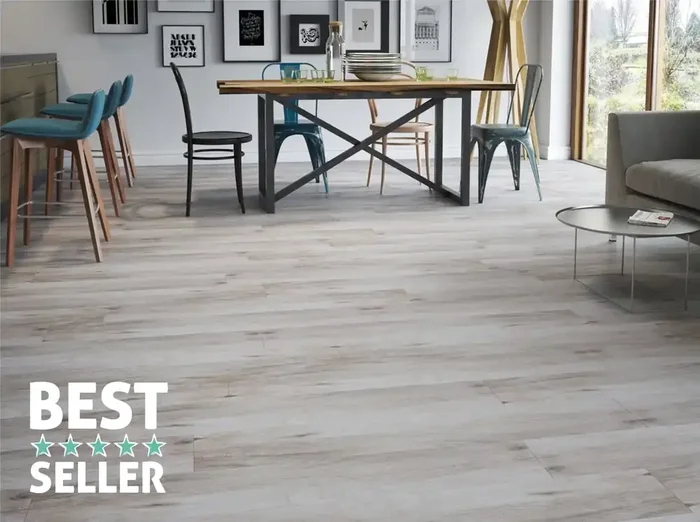 Bodenfliese Canadia Bianco 20x120cm Rektifiziert