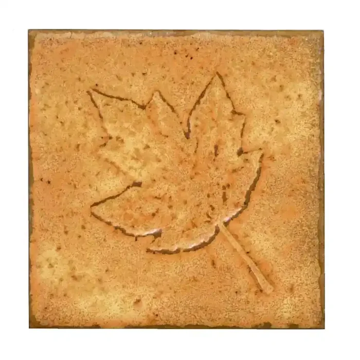 Bodenfliese Dekor Agrob Buchtal E3057 beige braun 11,5×11,5 cm